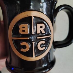 Black and Brown Ceramic Mug